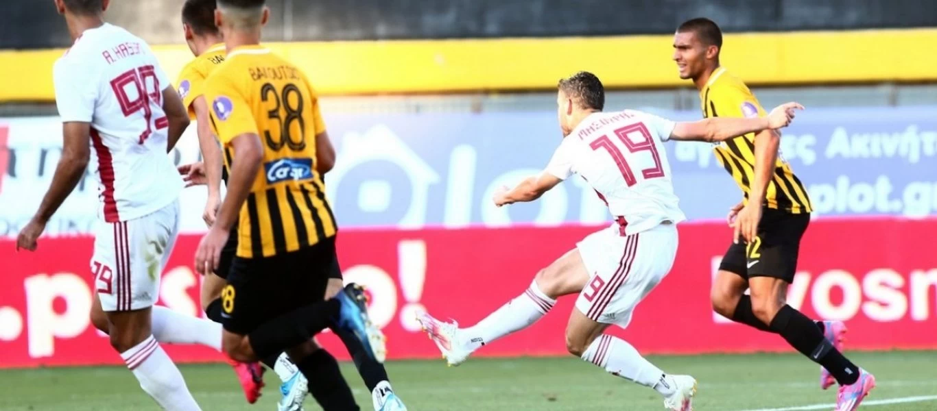 Άρης - Ολυμπιακός 2-4: Εύκολο πέρασμα από το «Κλ. Βικελίδης» χωρίς να πατήσει γκάζι